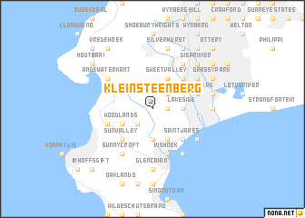 map of Klein Steenberg