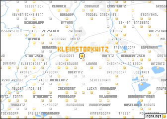 map of Kleinstorkwitz