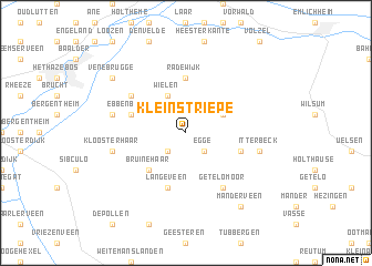 map of Klein Striepe