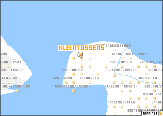 map of Kleintossens