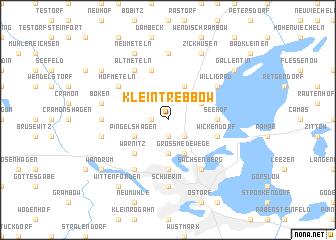 map of Klein Trebbow