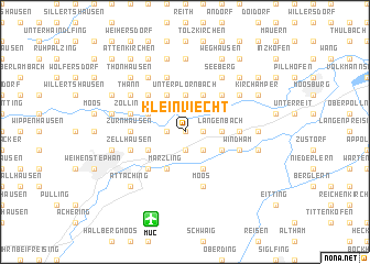 map of Kleinviecht