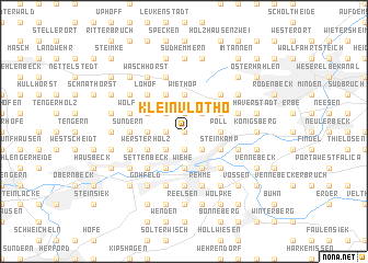 map of Klein Vlotho