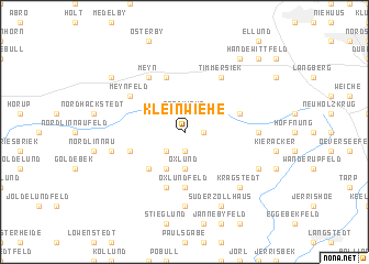 map of Kleinwiehe