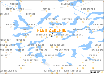 map of Kleinzerlang
