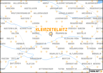 map of Klein Zetelwitz