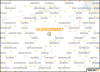map of Klein-Zundert