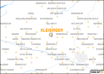 map of Kleisingen