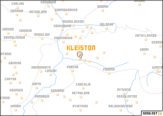 map of Kleistón