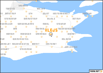 map of Klejs