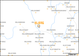 map of Kleng