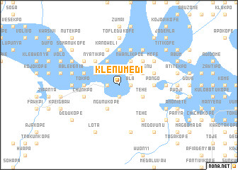 map of Klenumedi