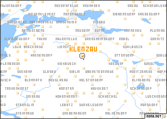 map of Klenzau