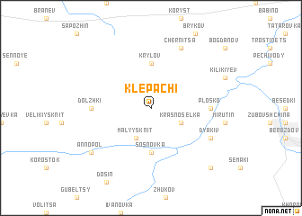 map of Klepachi