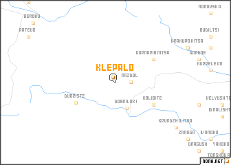 map of Klepalo