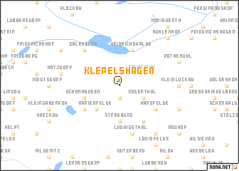 map of Klepelshagen