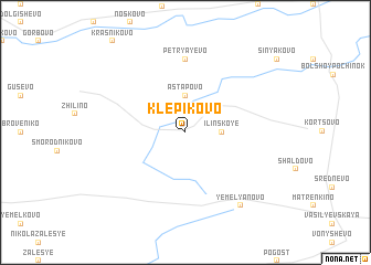 map of Klepikovo