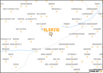 map of Klepzig