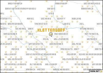 map of Klettendorf