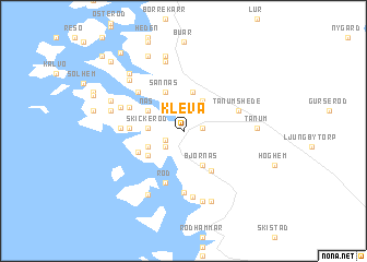 map of Kleva