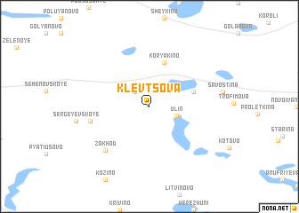 map of Klevtsova