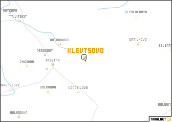 map of Klevtsovo
