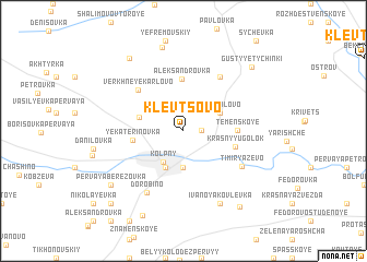 map of Klevtsovo