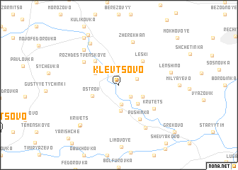 map of Klevtsovo