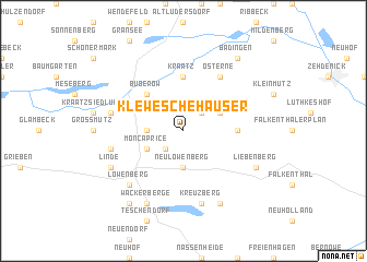 map of Klewesche Häuser
