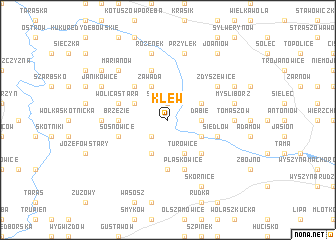 map of Klew