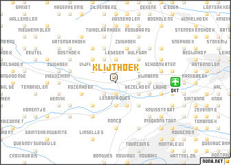 map of Klijthoek