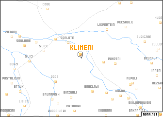 map of (( Klimēni ))