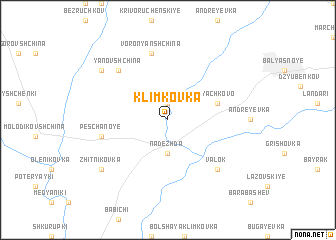 map of Klimkovka
