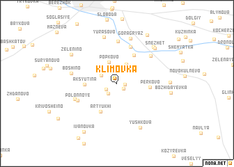 map of Klimovka