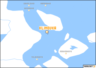 map of Klimovka