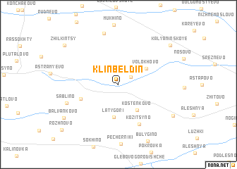 map of Klin-Bel\