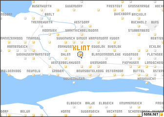 map of Klint