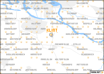 map of Klint