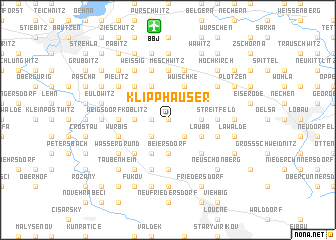 map of Klipphäuser