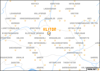 map of Klítor