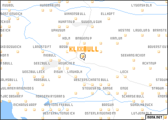 map of Klixbüll