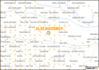 map of Klöchigraben