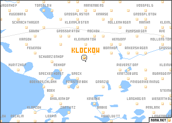 map of Klockow