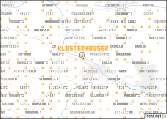 map of Klosterhäuser