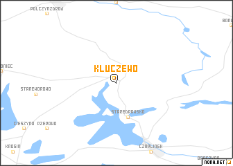 map of Kluczewo