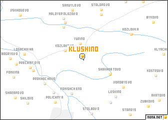 map of Klushino