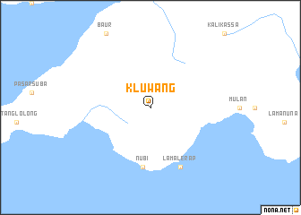 map of Kluwang