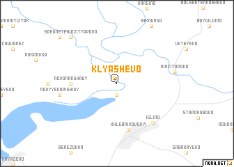 map of Klyashevo