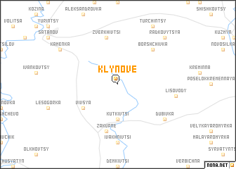 map of Klynove