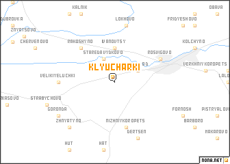 map of Klyucharki